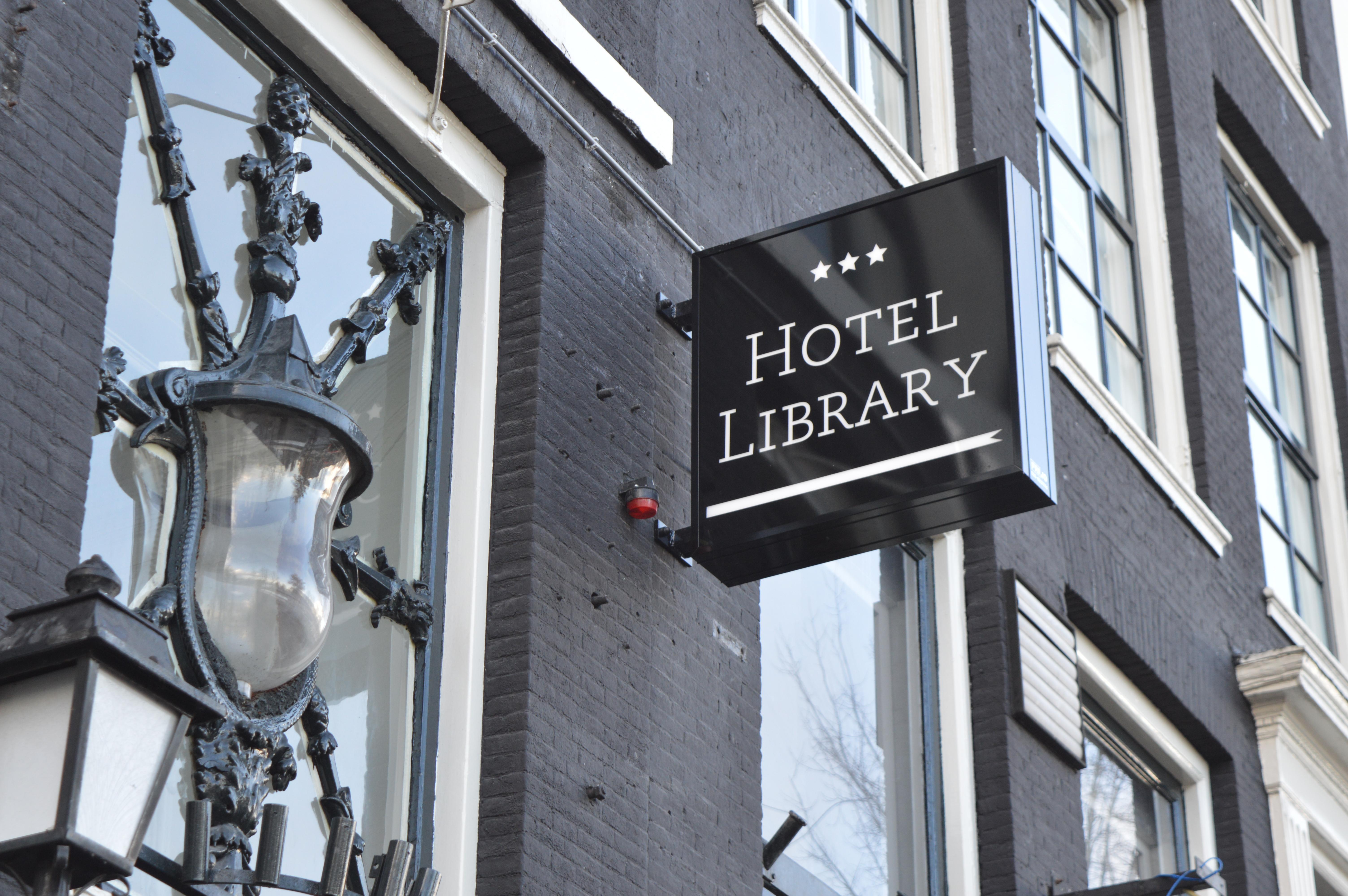 Hotel Library Amsterdam Esterno foto
